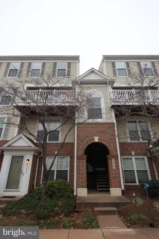 a front view of a building