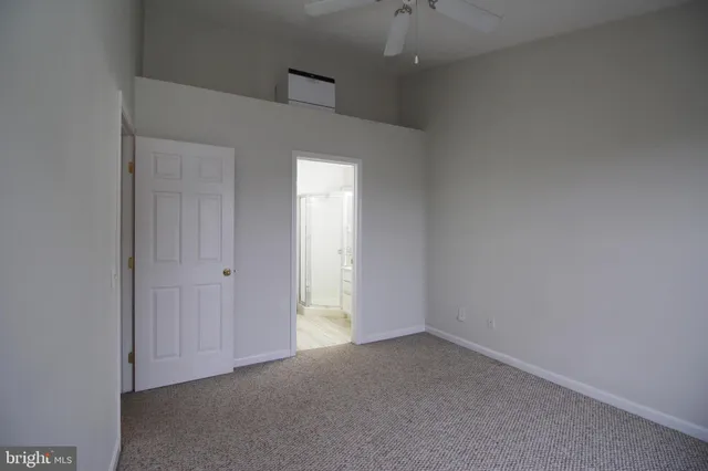 a view of empty room