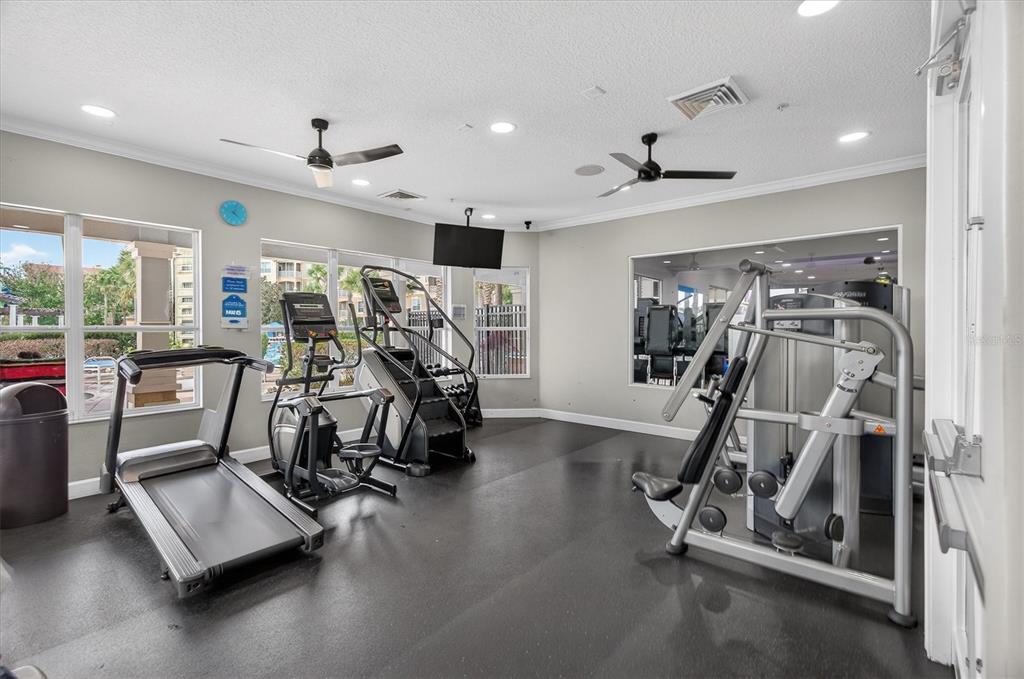 7664 Comrow Street, Unit 304 Kissimmee, FL 34747 - Photo 29 of 42 a view of a room with gym equipment