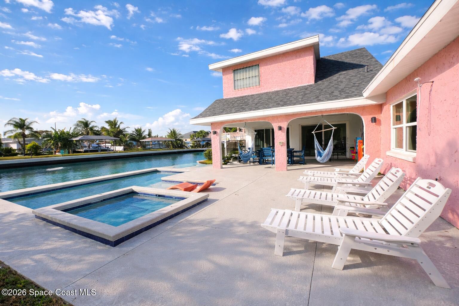 120 Boca Ciega Road Cocoa Beach, FL 32931 - Photo 16 of 23 a outdoor space with lots of tables and chairs