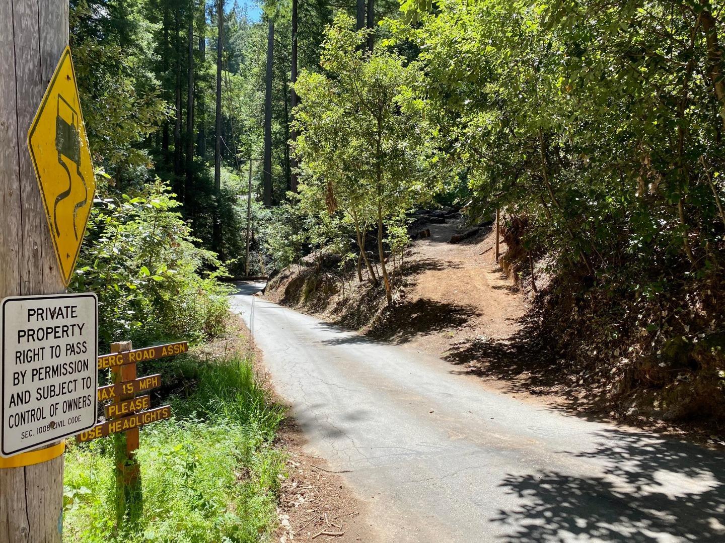 511 Waldeberg Road Ben Lomond, CA 95005 - Photo 2 of 9 a view of a park with trees
