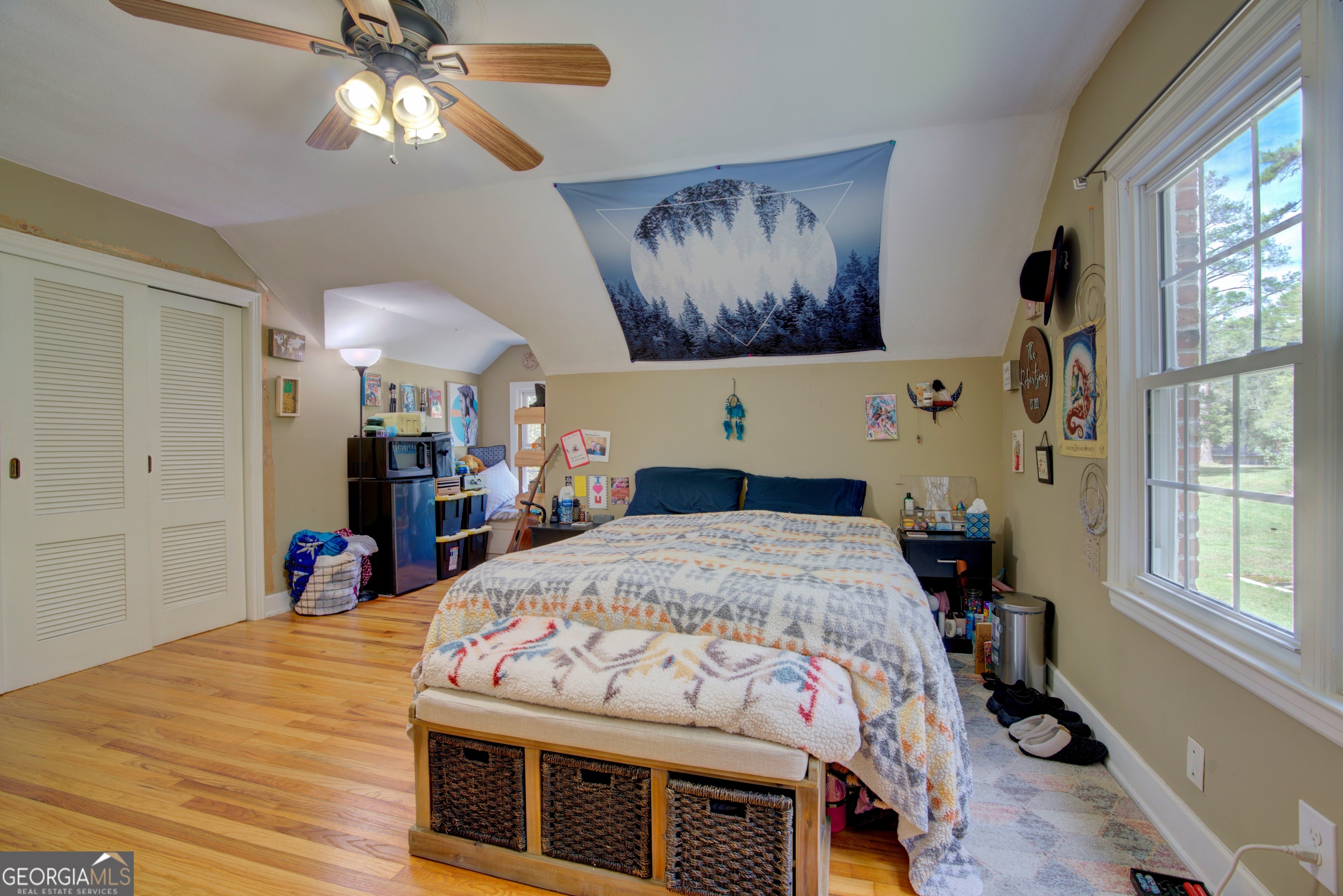 521 West John Hand Road Cedartown, GA 30125 - Photo 35 of 43 a bed room with a bed mirror and a window