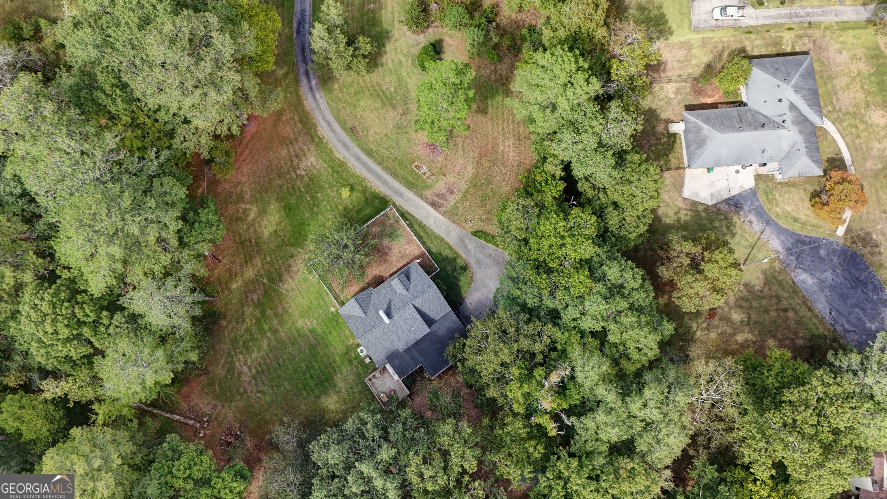 521 West John Hand Road Cedartown, GA 30125 - Photo 42 of 43 an aerial view of a house with a yard