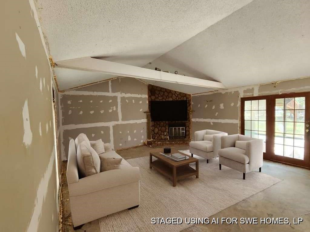 422 Texla Road Vidor, TX 77662 - Photo 4 of 9 a living room with furniture ceiling fan and a flat screen tv