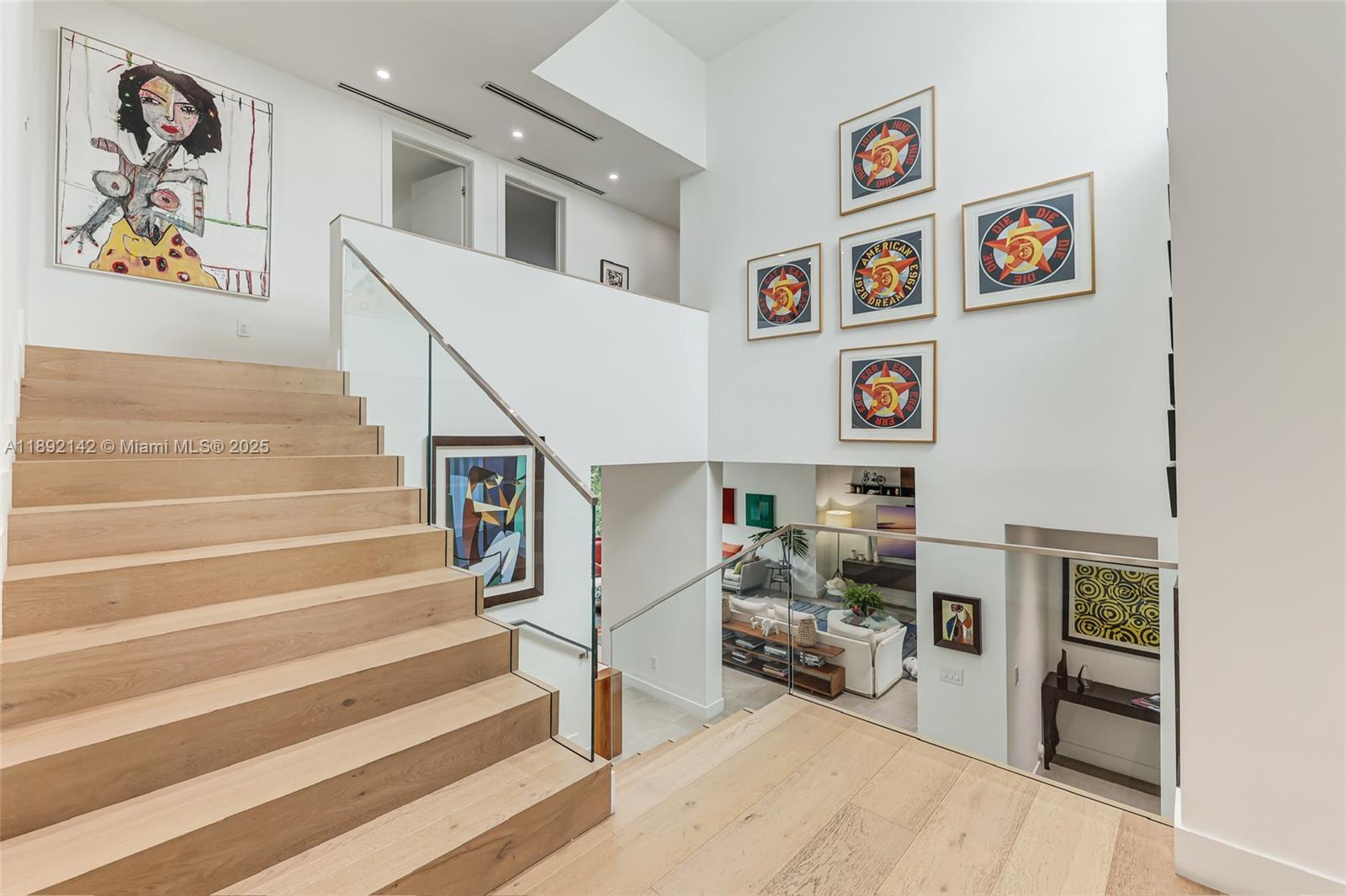 445 Ridgewood Road Key Biscayne, FL 33149 - Photo 16 of 35 a view of entryway and workspace