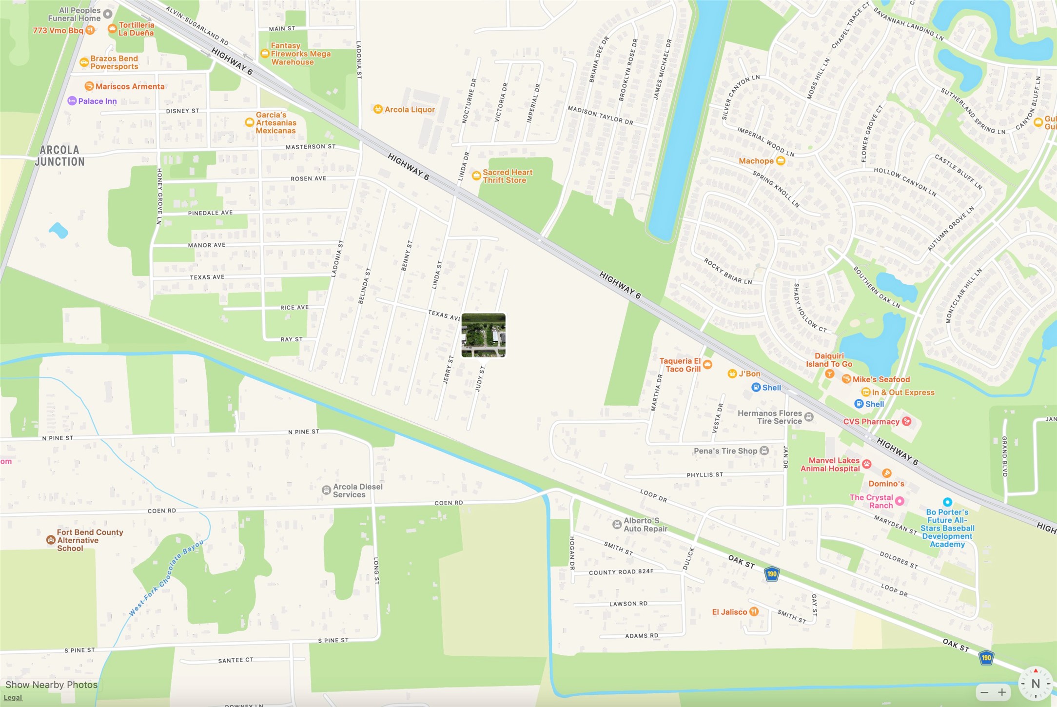 0 Judy Street Rosharon, TX 77583 - Photo 14 of 15 a view of a swimming pool