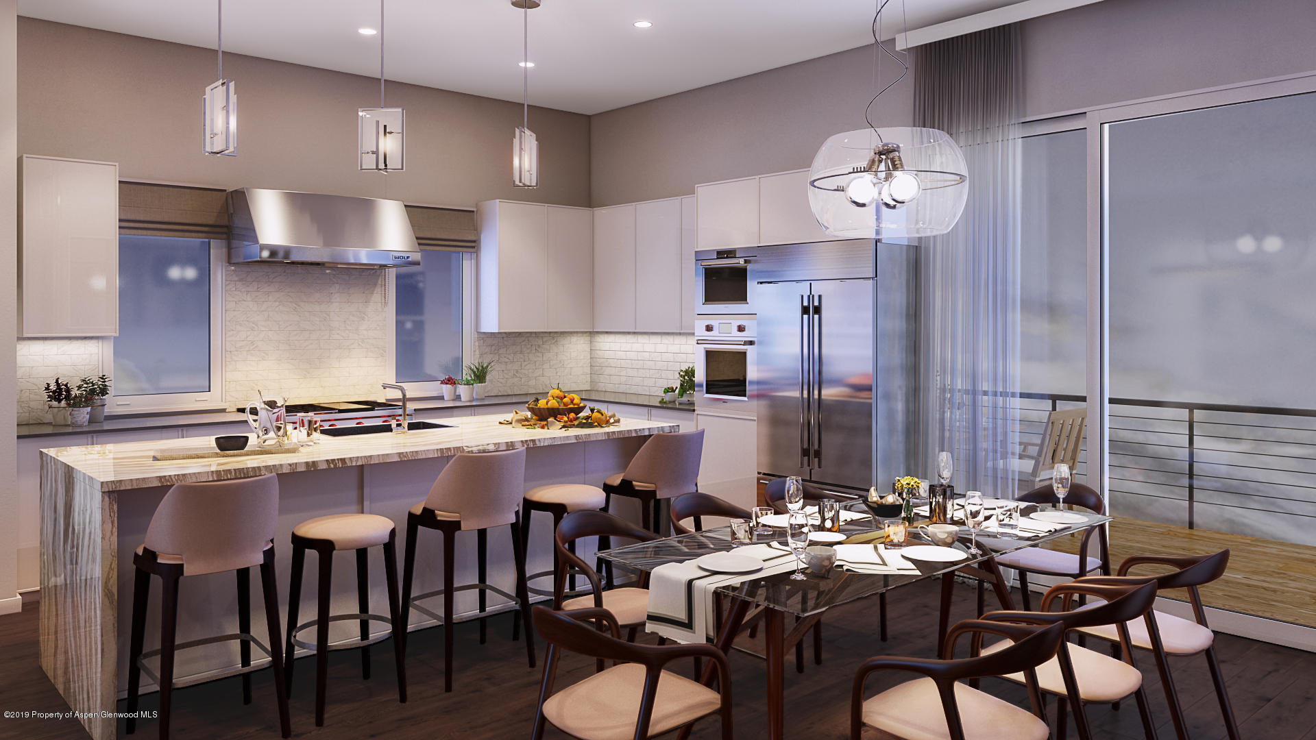 300 Overlook Ridge Basalt, CO 81621 - Photo 3 of 9 a view of kitchen with cabinets table and chairs