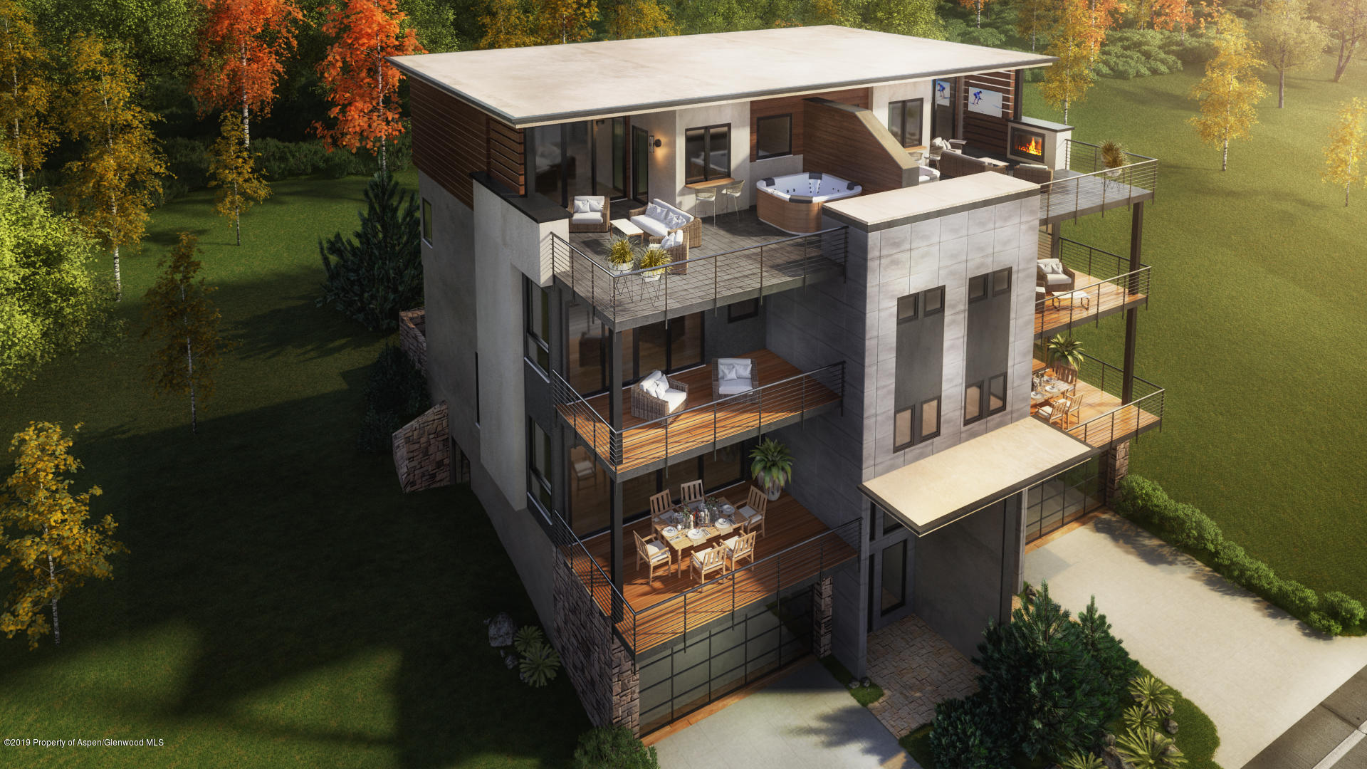 300 Overlook Ridge Basalt, CO 81621 - Photo 8 of 9 a front view of a house with garden