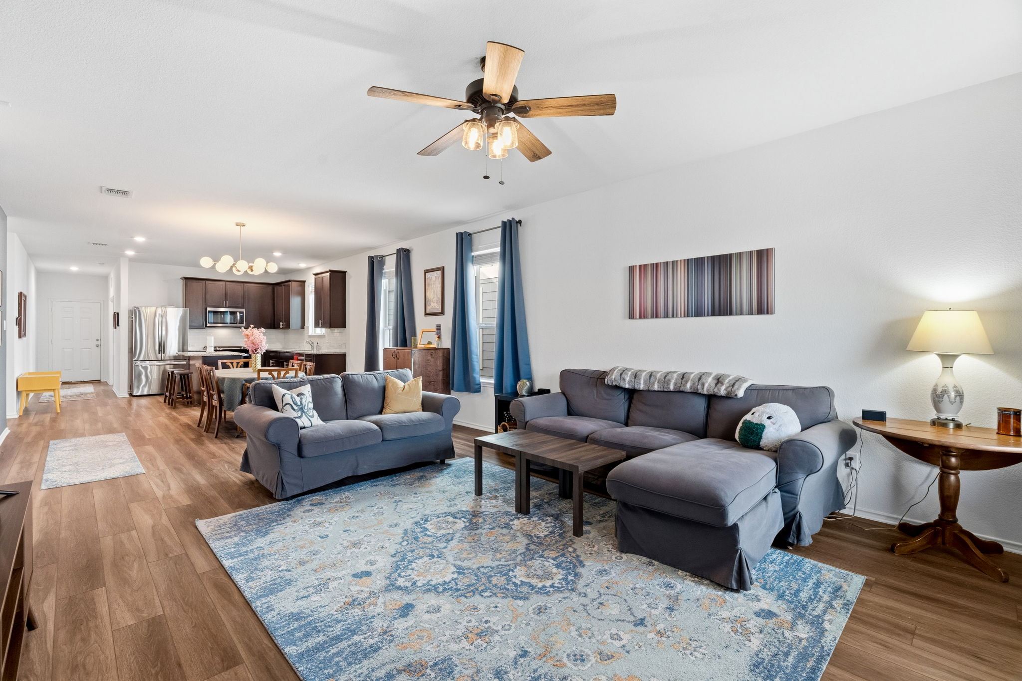 1600 Hope Rnch Road Leander, TX 78641 - Photo 7 of 23 a living room with furniture and a couch
