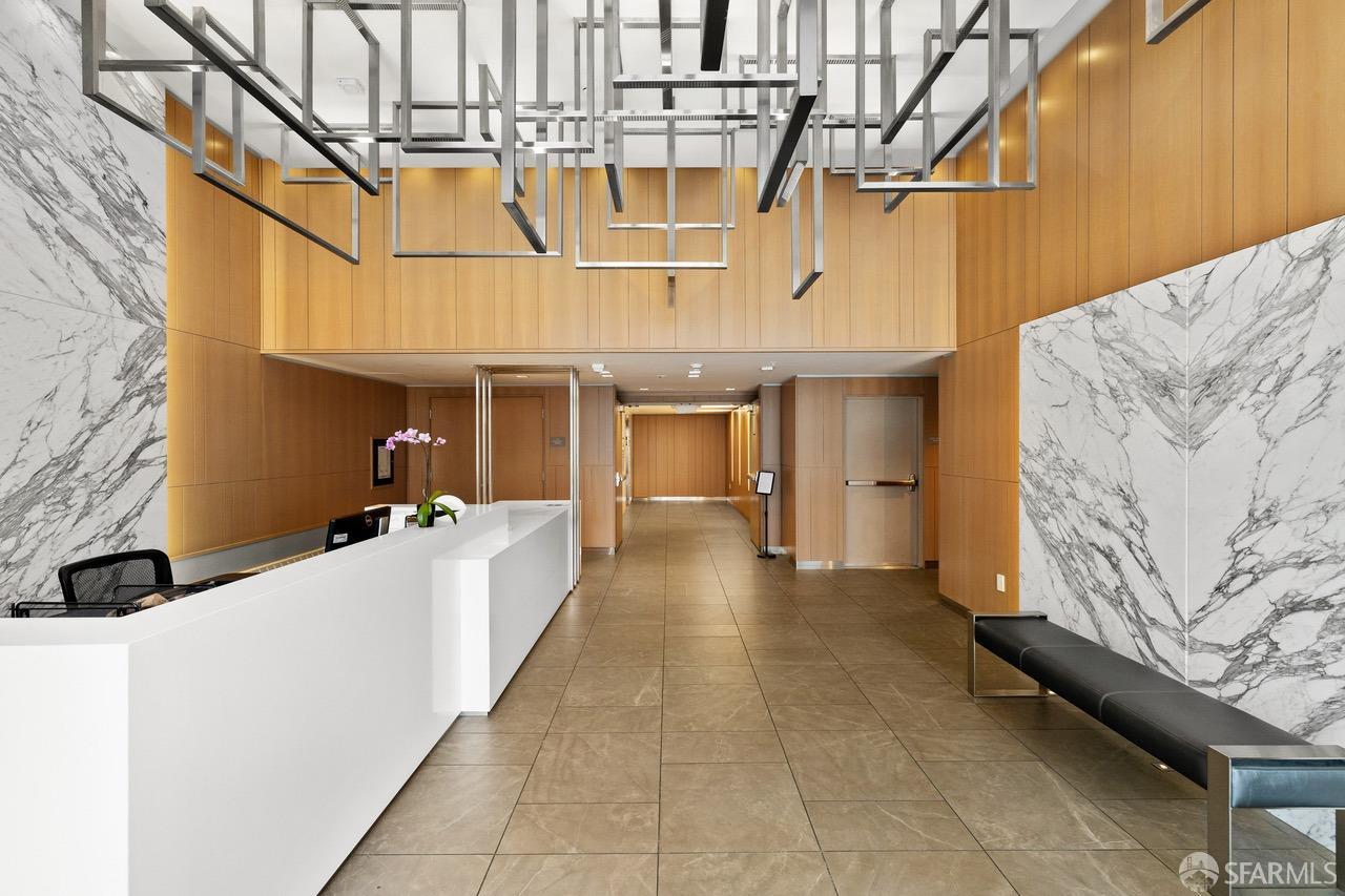 8 Buchanan Street, Unit 200L San Francisco, CA 94102 - Photo 21 of 27 a view of a white house with a large windows