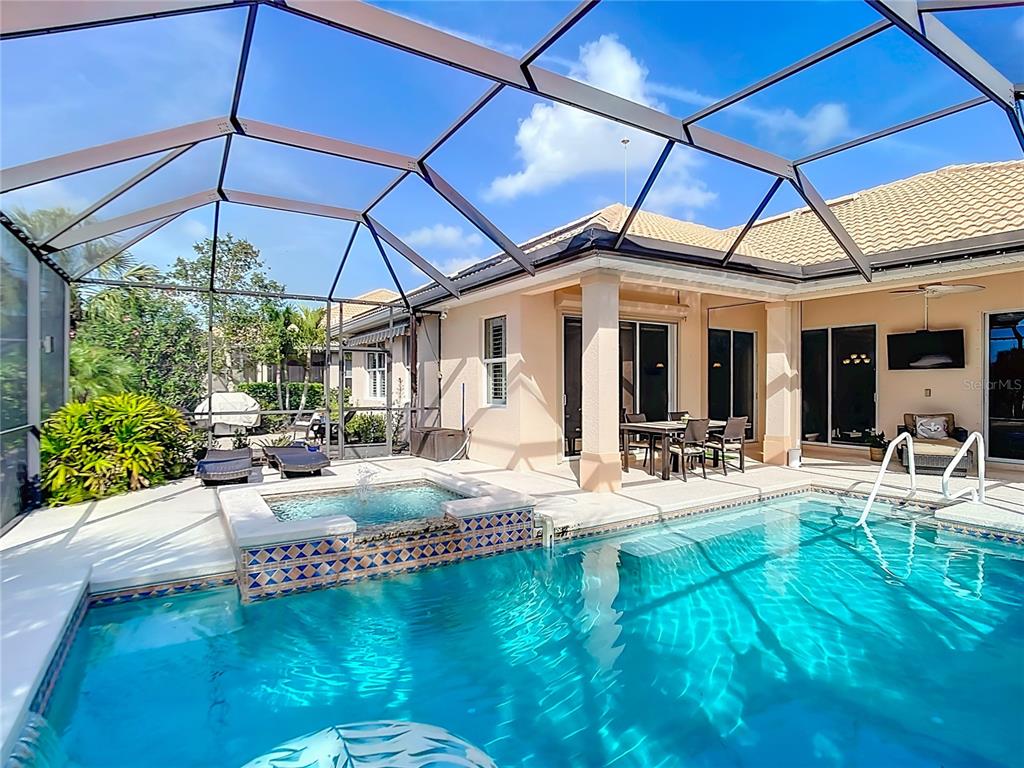 114 Rimini Way North Venice, FL 34275 - Photo 33 of 54 a view of swimming pool with outdoor seating
