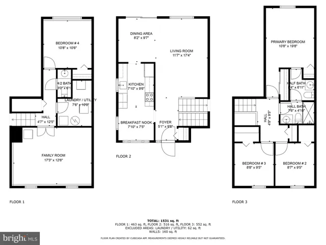 $242,900 | 119 Redbud Road, Edgewood, MD 21040