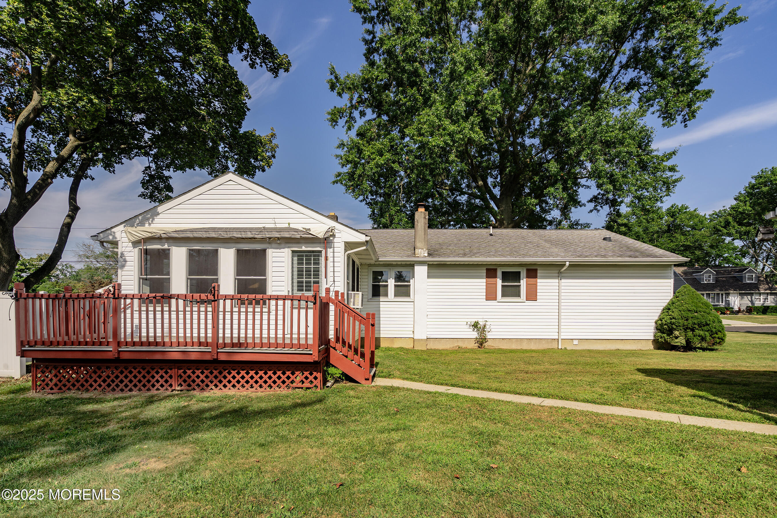 6 Kim Valley Road Hamilton, NJ 08620 - Photo 23 of 27 a front view of a house with a garden