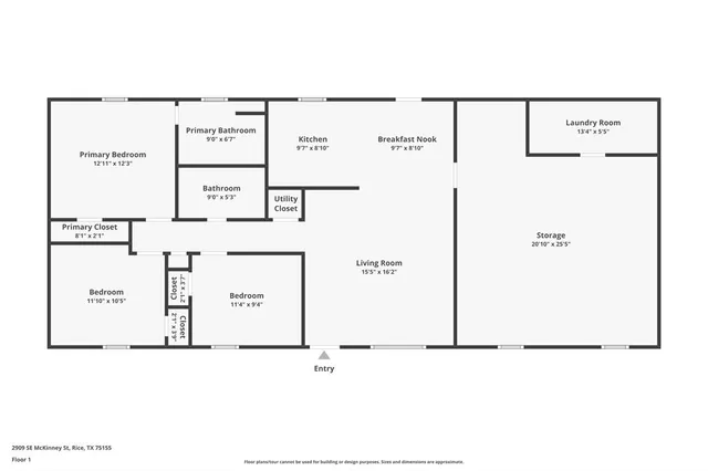 $429,000 | 2909 Southeast McKinney Street, Rice, TX 75155