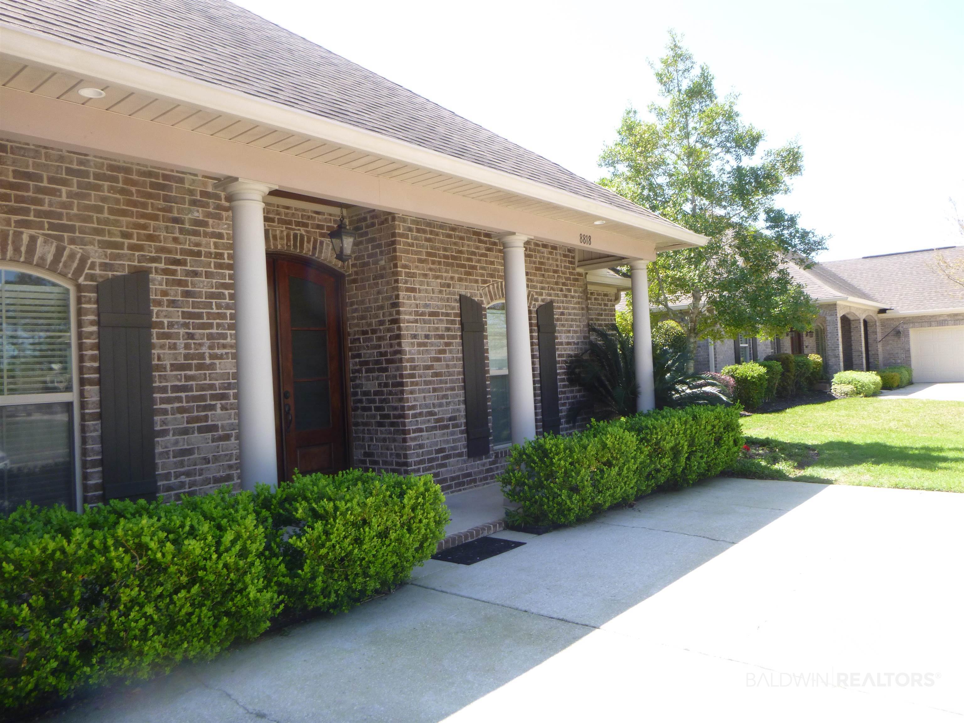 8818 Rosedown Lane Daphne, AL 36526 - Photo 3 of 33 Front Porch