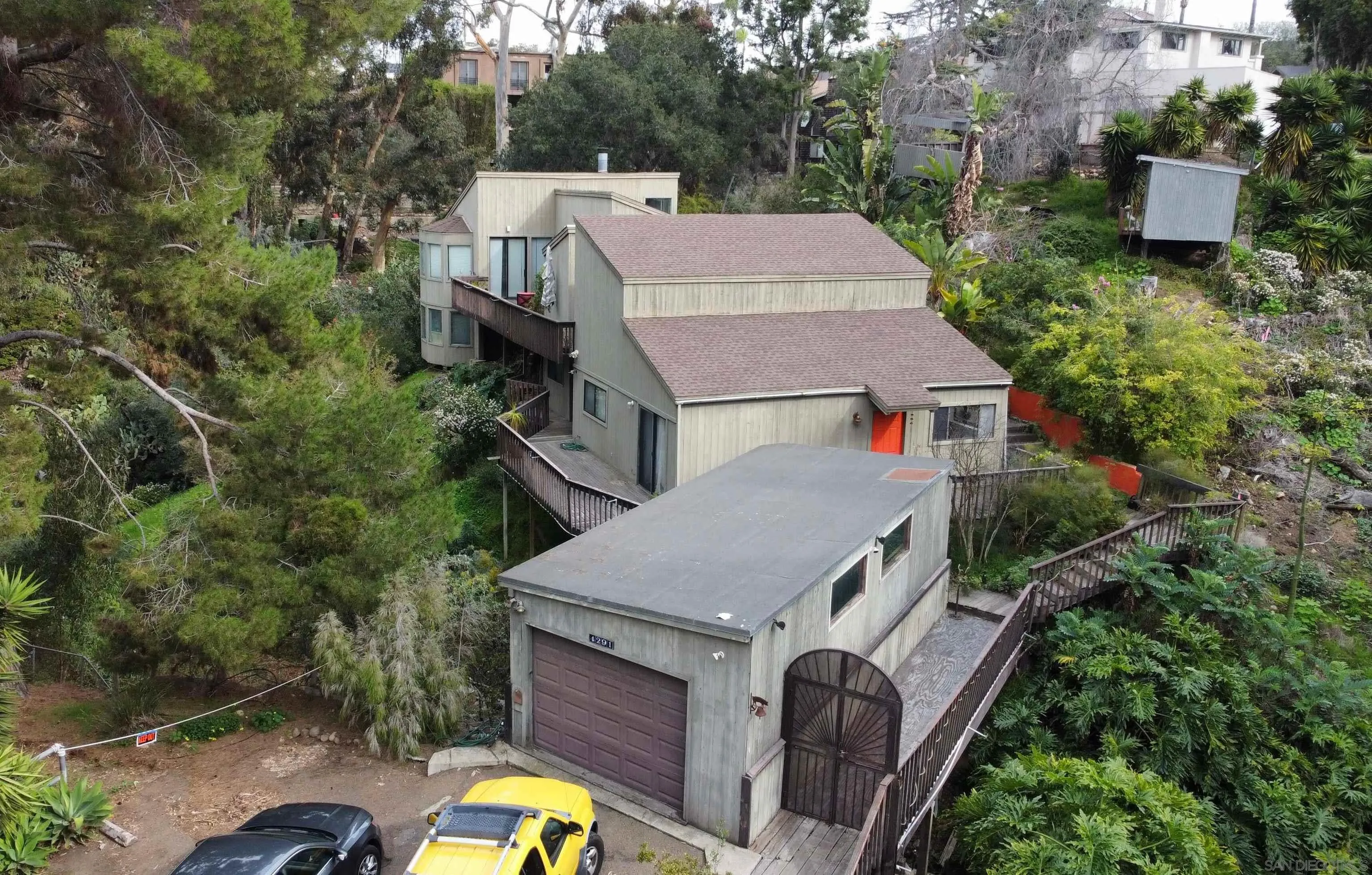 4291 Allen Road San Diego, CA 92103 - Photo 1 of 30 an aerial view of a house