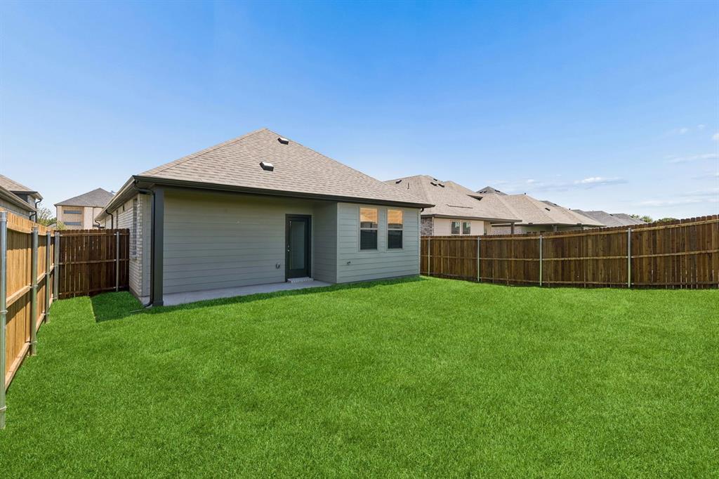 8344 Kingfisher Road Pilot Point, TX 76258 - Photo 26 of 26 Covered Patio in the Cypress home plan by Trophy Signature Homes - REPRESENTATIVE PHOTO