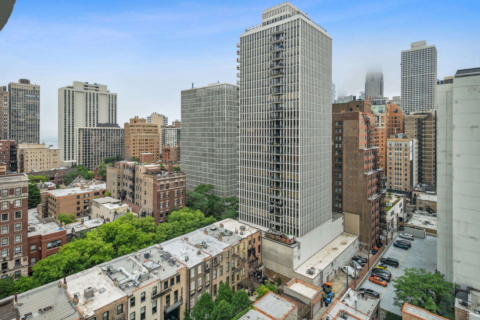 21 West Goethe Street, Unit 17K Chicago, IL 60610 - Photo 16 of 16 a view of city with tall buildings