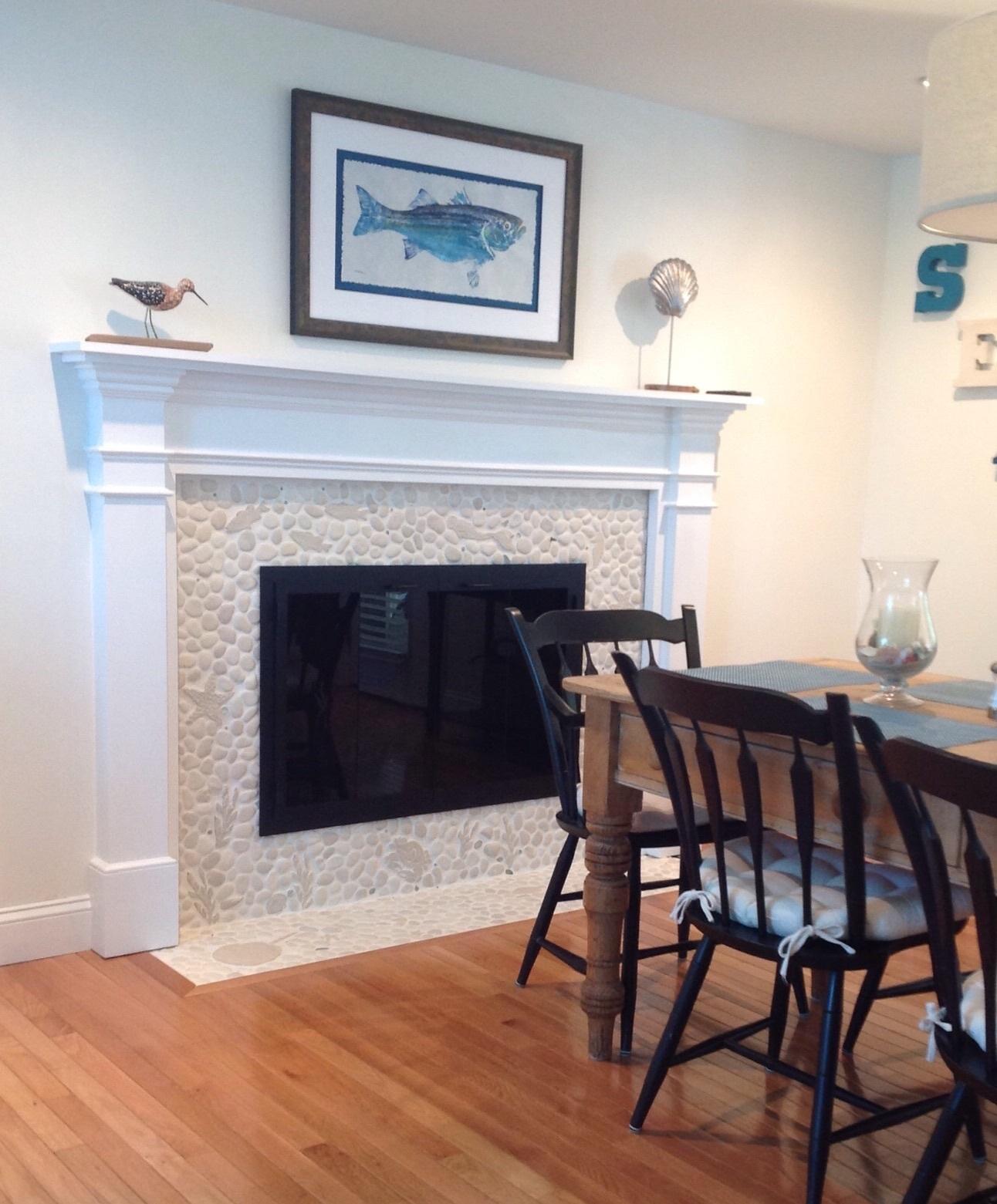 3 Riverview Drive Orleans, MA 02653 - Photo 36 of 63 a view of a livingroom with furniture and a fireplace