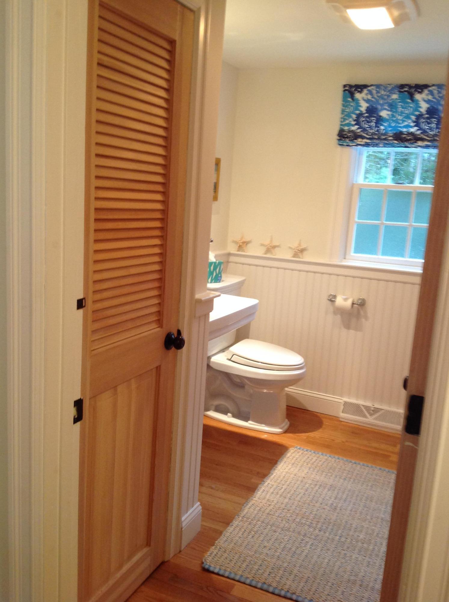 3 Riverview Drive Orleans, MA 02653 - Photo 41 of 63 a bathroom with a toilet and a shower