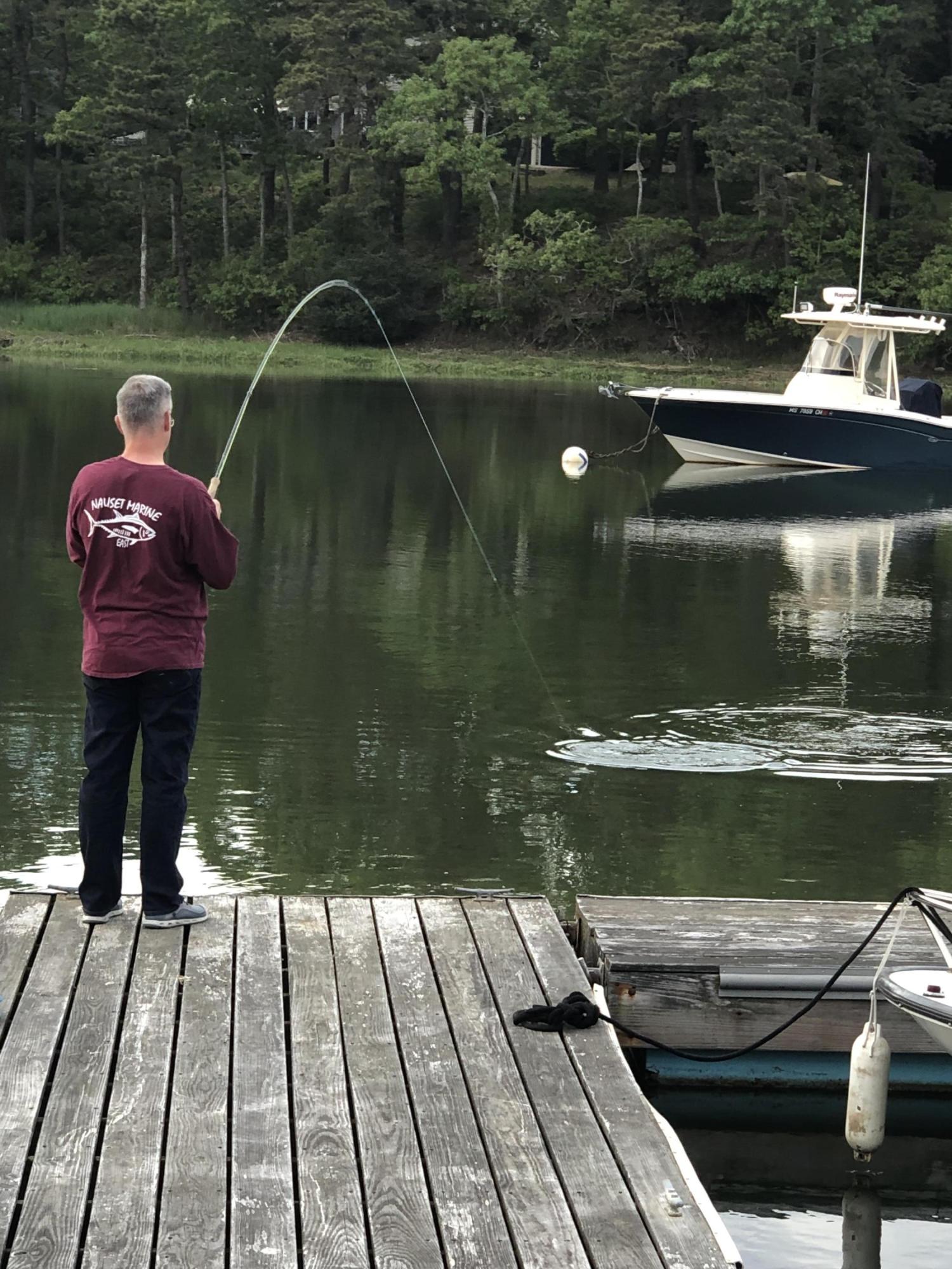 3 Riverview Drive Orleans, MA 02653 - Photo 9 of 63 a view of a lake from a balcony