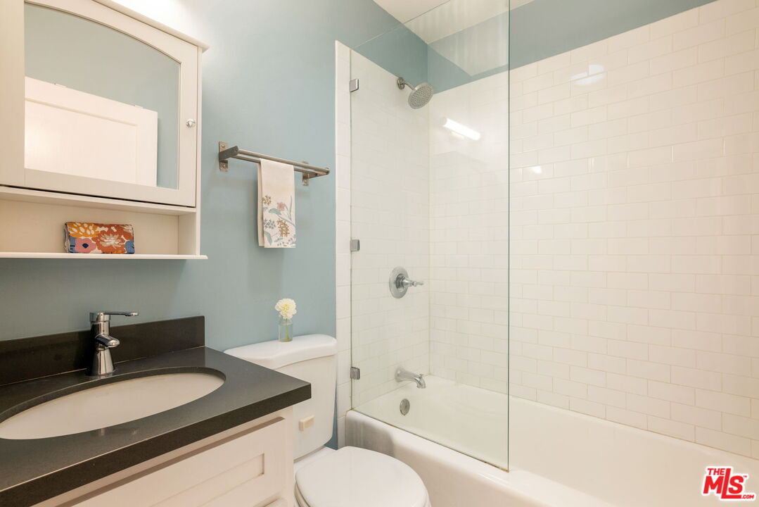 3024 Highview Avenue Altadena, CA 91001 - Photo 12 of 25 a bathroom with a sink toilet and shower