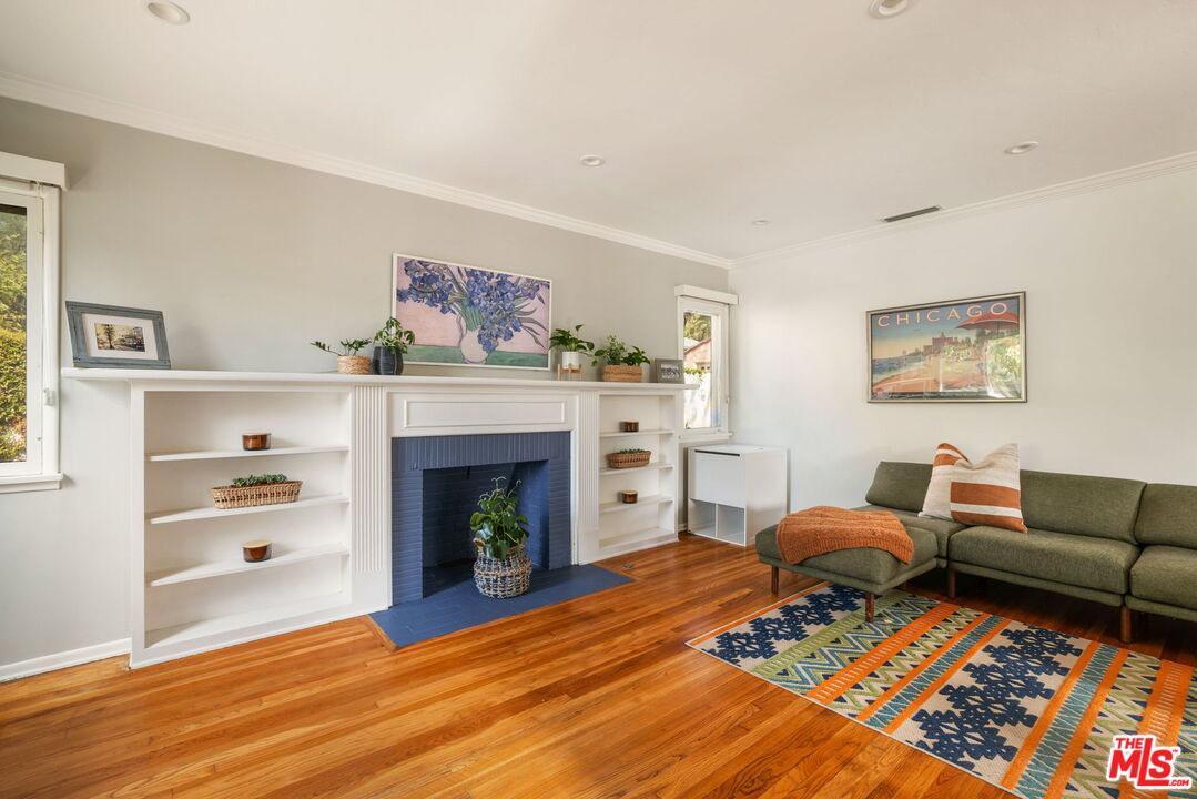 3024 Highview Avenue Altadena, CA 91001 - Photo 5 of 25 a living room with furniture fireplace and window
