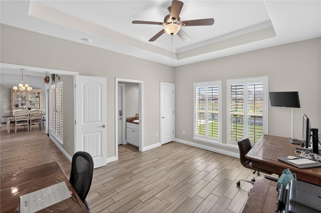 15614 Cuttysark Street Corpus Christi, TX 78418 - Photo 20 of 40 4th Bedroom/Office w/ half bath access to pool
