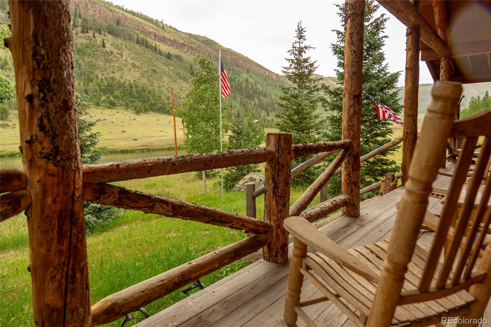 2150 Usfs Road, Unit 18A Creede, CO 81130 - Photo 3 of 25 a view of a two chairs on the deck