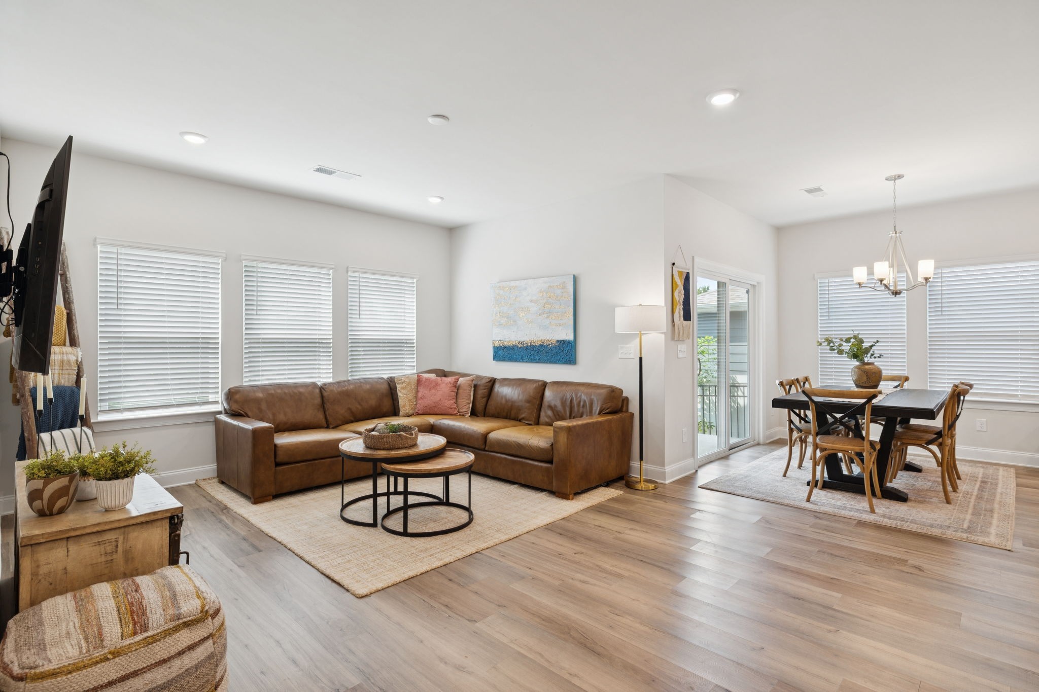 3316 Longstalk Road Antioch, TN 37013 - Photo 17 of 40 a living room with furniture and a wooden floor