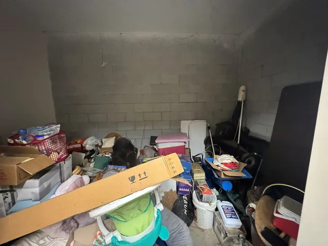 a room with gym equipment