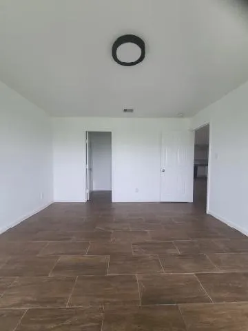 a view of empty room