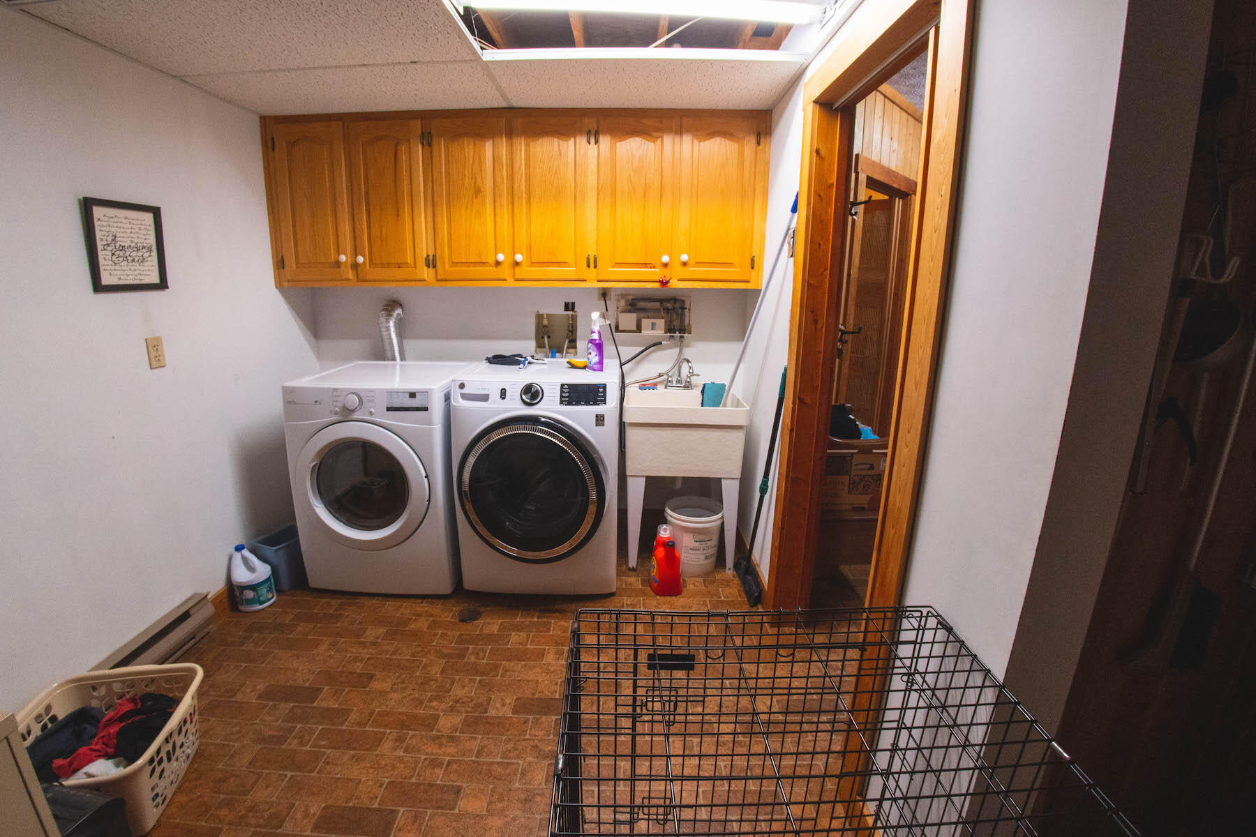 13945 Callaway Road Callaway, VA 24067 - Photo 15 of 32 a utility room with dryer and washer