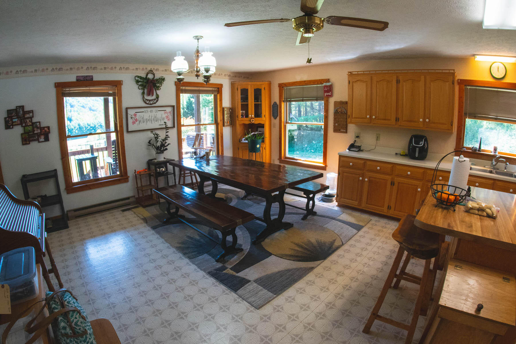 13945 Callaway Road Callaway, VA 24067 - Photo 3 of 32 a living room with furniture pool table and a window