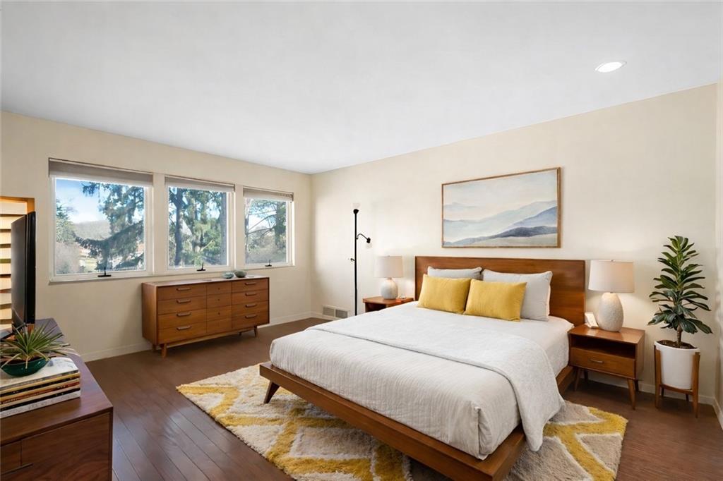 3113 Hillcrest Road Bethel Park, PA 15102 - Photo 26 of 50 a bedroom with a large bed and a window
