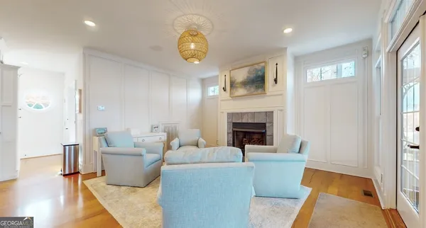 a large kitchen with stainless steel appliances kitchen island granite countertop a large counter top and stainless steel appliances