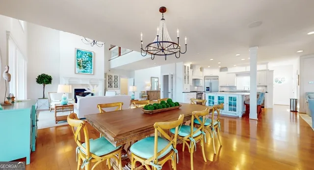 a bathroom with a sink double vanity and a mirror