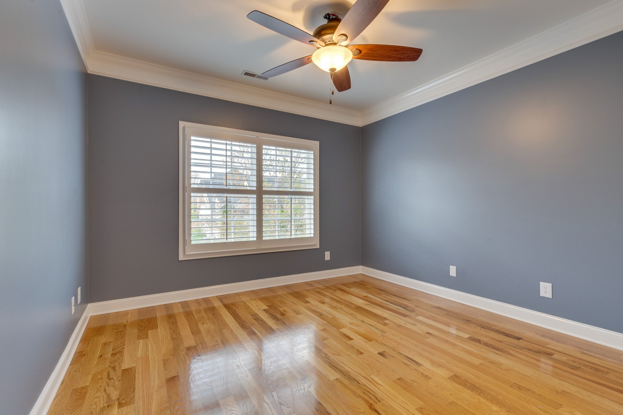 1052 Fitzroy Circle Spring Hill, TN 37174 - Photo 24 of 44 a view of an empty room with window and chandelier fan