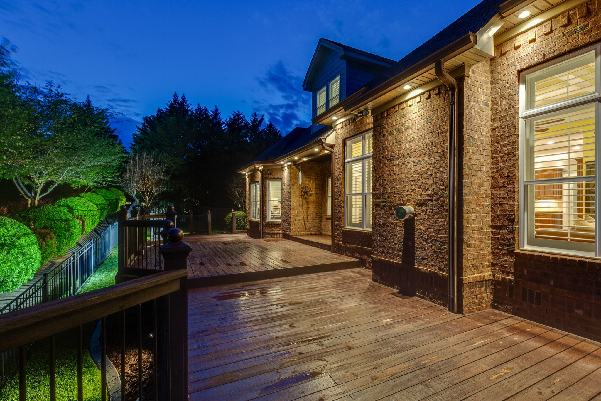1052 Fitzroy Circle Spring Hill, TN 37174 - Photo 43 of 44 a view of outdoor space and yard from deck