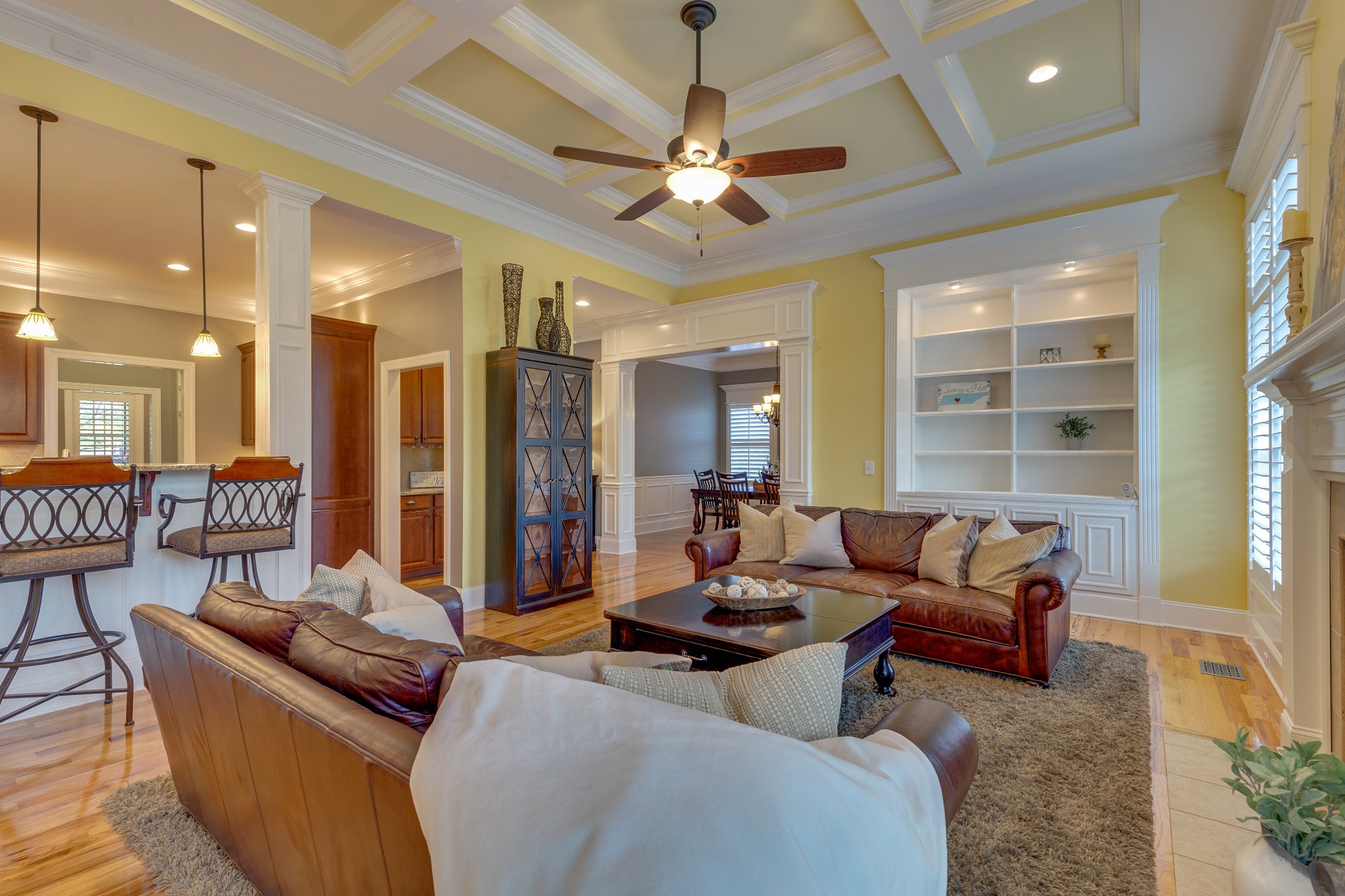 1052 Fitzroy Circle Spring Hill, TN 37174 - Photo 10 of 44 a living room with furniture and a large window