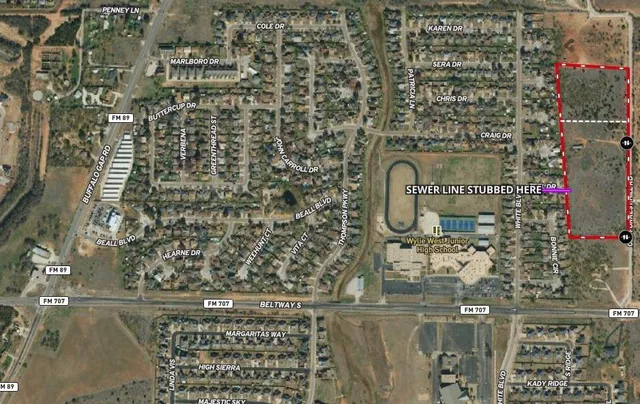 view of granite counter top