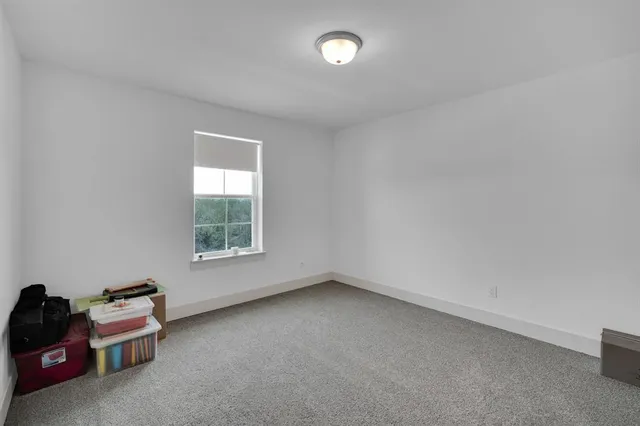 a view of a room with window