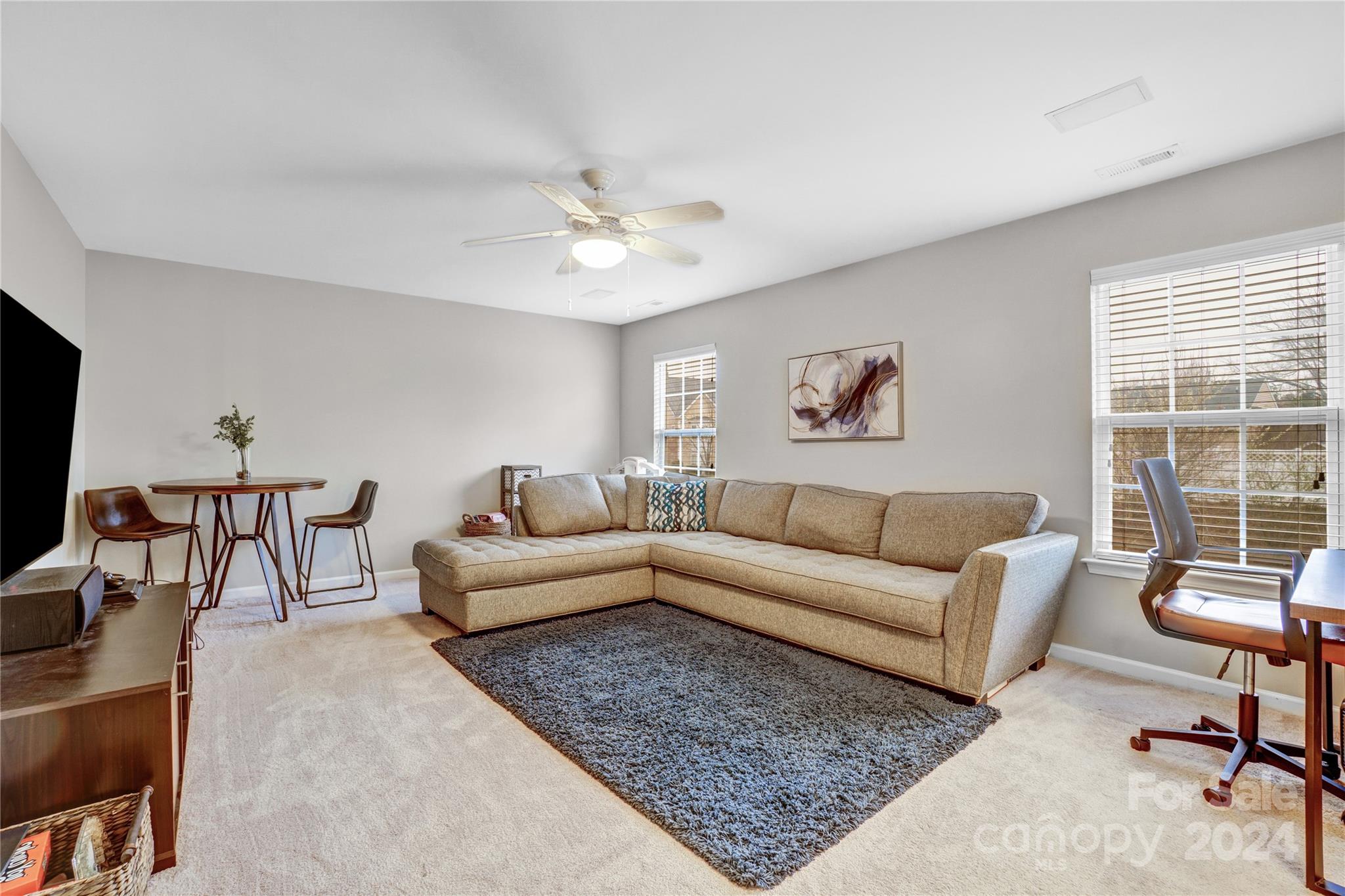 14432 Whistling Swan Road Charlotte, NC 28278 - Photo 21 of 28 a living room with furniture a rug and a window