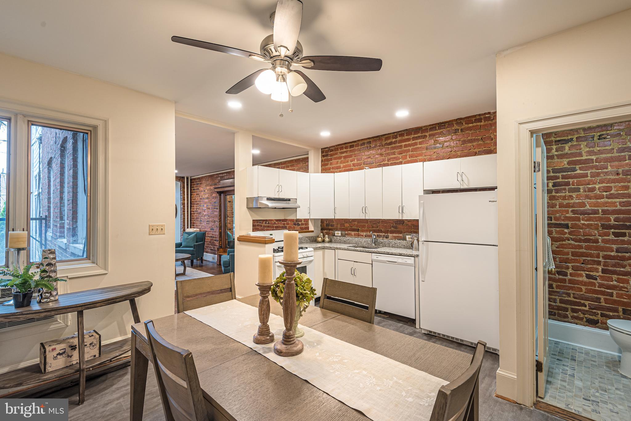 112 3rd Street Northeast Washington, DC 20002 - Photo 8 of 25 Unit 1 - Eat- in Kitchen )1st floor)