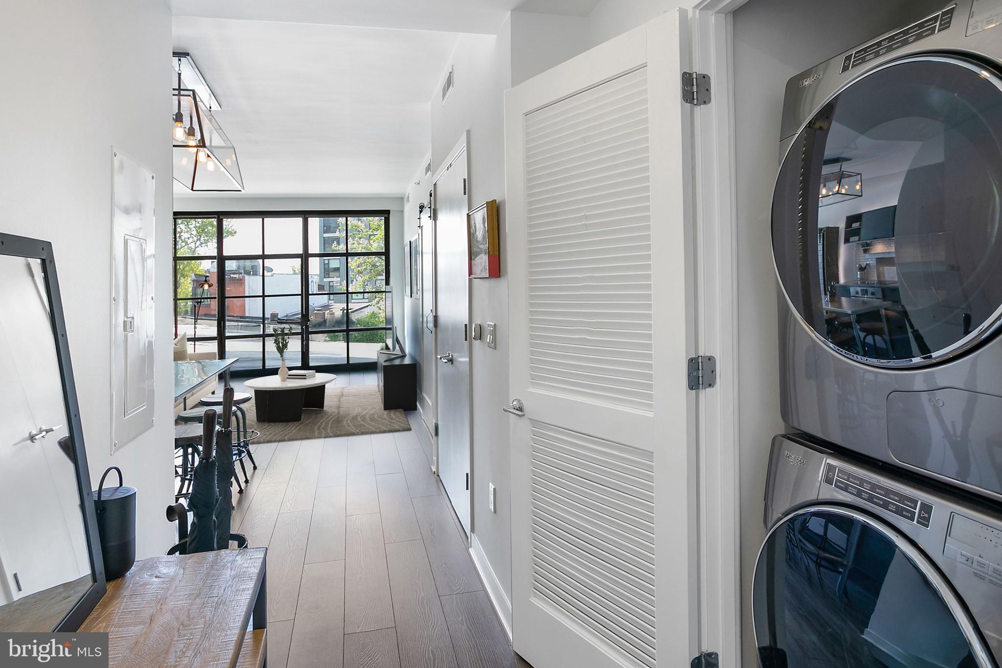 2030 8th Street Northwest, Unit 301 Washington, DC 20001 - Photo 10 of 22 Upgraded Whirlpool Full Size Washer/ Dryer