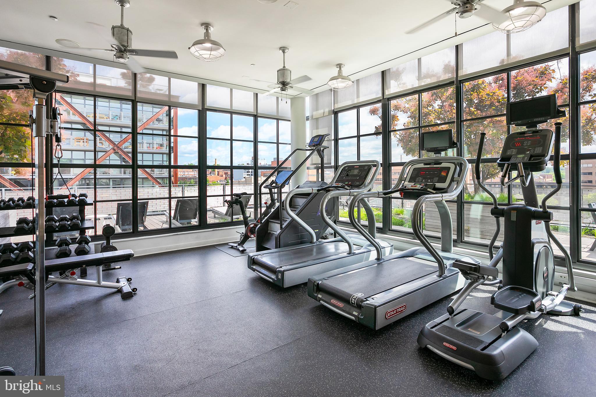 2030 8th Street Northwest, Unit 301 Washington, DC 20001 - Photo 11 of 22 Rooftop Gym