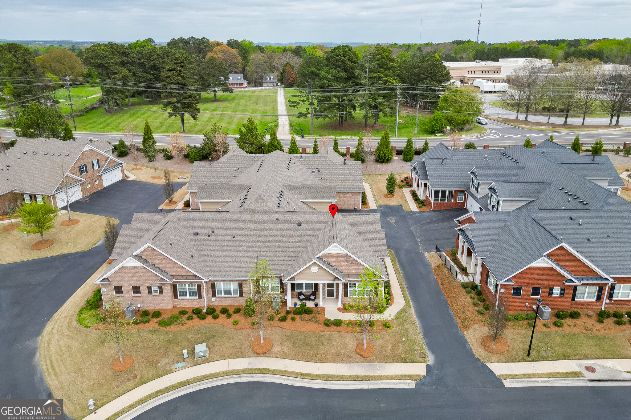 3765 Ridgehurst Drive Buford, GA 30518 - Photo 39 of 44 Aerial view highlighting the home's position within the neighborhood.