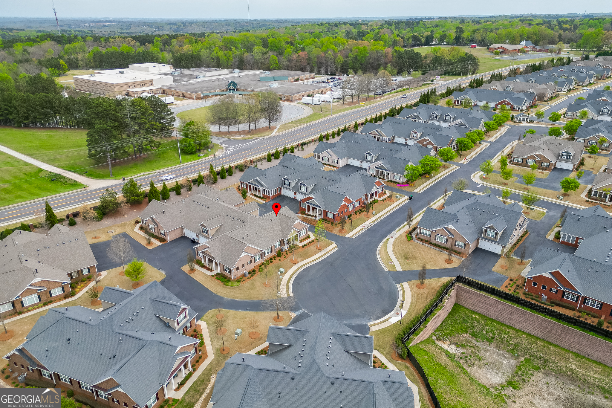 3765 Ridgehurst Drive Buford, GA 30518 - Photo 41 of 44 Wide aerial perspective capturing the community layout and location.