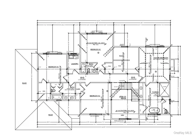 a picture of a bathroom with a shower curtain