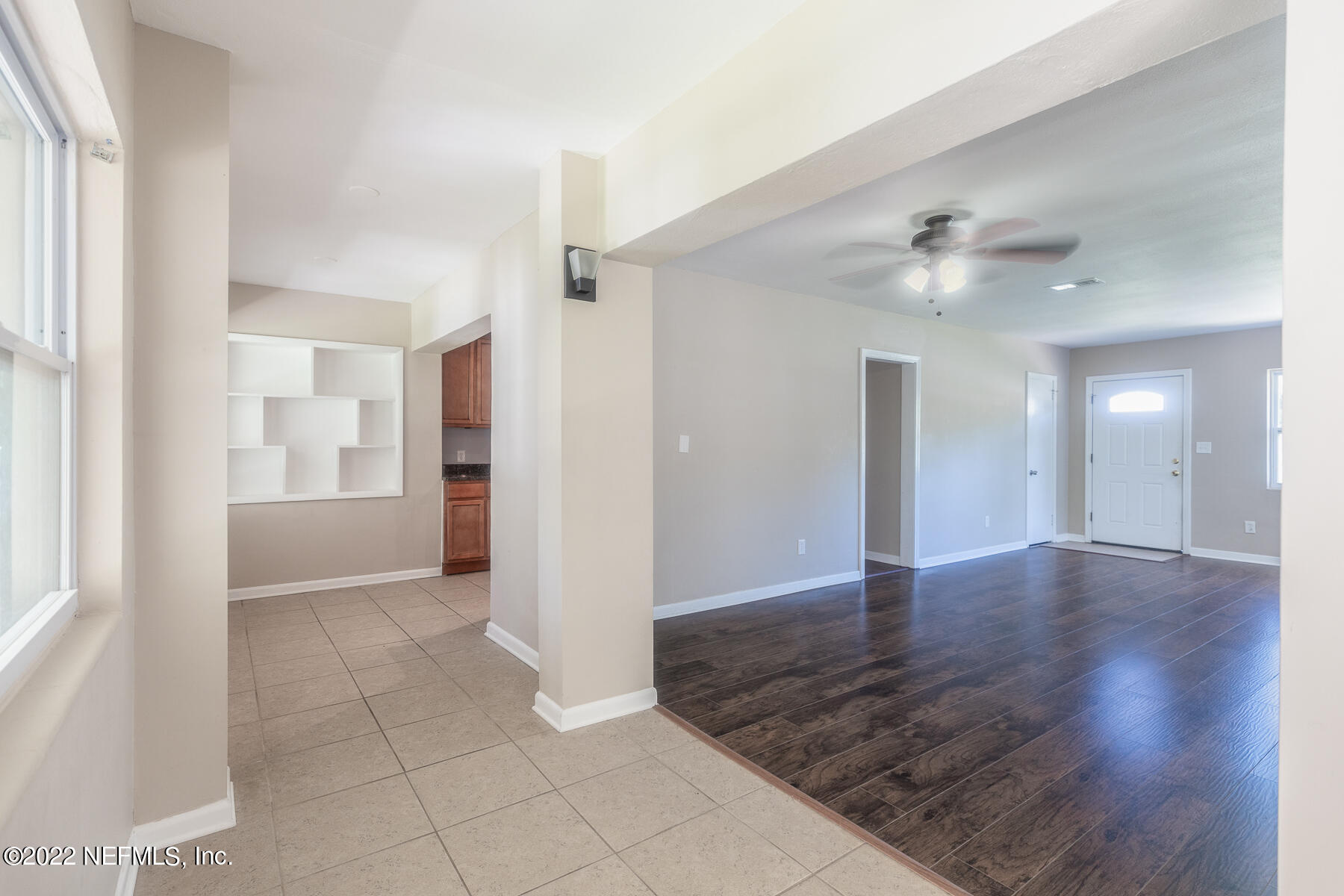 2742 Rainbow Road Jacksonville, FL 32217 - Photo 8 of 34 Living view to kitchen